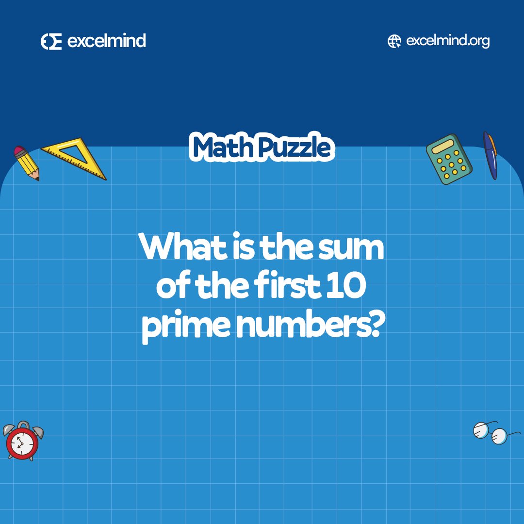 joinexcelmind's tweet image. Can you crack this math puzzle?
Drop your answers below and tag a friend to challenge them!
#ExcelMindMath #BrainTeaser
#QuickMath