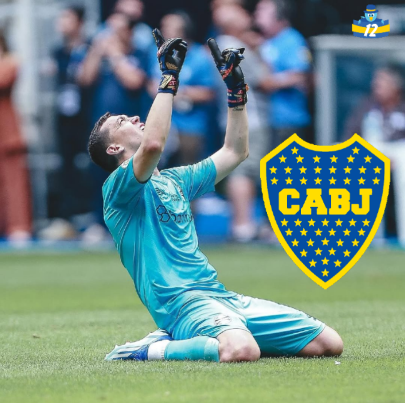 la12tuittera's tweet photo. 🚨AHORA | AGUSTÍN MARCHESÍN ES NUEVO JUGADOR DEL CLUB ATLÉTICO BOCA JUNIORS.

✅Grêmio ACEPTÓ la oferta de US$ 1.500.000 por el 100% de su ficha.

✍️Firmará con #Boca x 2 años con opción a uno más.

▶️#Gago tiene una opción más para ser el ARQUERO TITULAR Xeneize.

ℹ️@luchocofano https://t.co/WPrqVeLsni