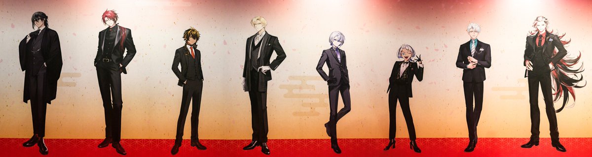 大本丸博行きたかった人のための 刀剣男士 祝装(十周年記念Ver.)勢揃いの間