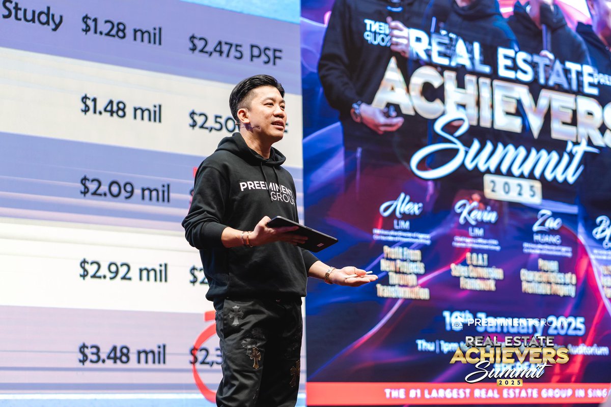 JoeyYapRealtor's tweet photo. What an electrifying and fulfilling day at our Preeminent Group Real Estate Achievers Summit 2025!

Power, unity and boundless ambition - our summit was a true testament to what Preeminent Group stands for.
market.

#PreeminentGroup
#OneERA
#WeAreERA https://t.co/ri0WfIfTjl