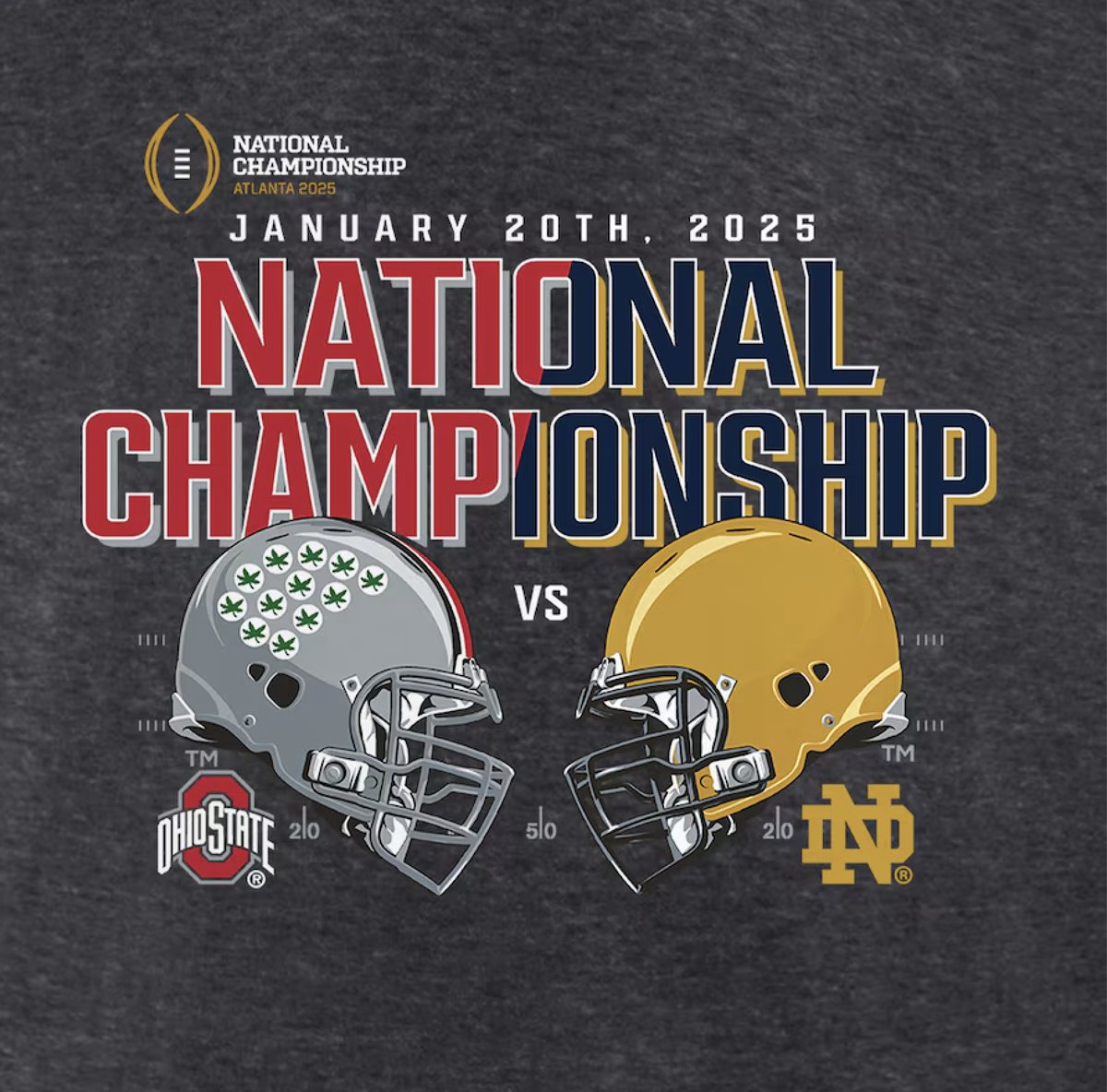 The big game has arrived, and what a game! <a href="/OhioStateFB/">Ohio State Football</a>  vs. <a href="/NDFootball/">Notre Dame Football</a>. Who are you cheering on? #ohiostatebuckeyes #ohiostate #OhioStateFootball #NotreDame #notredamefootball #notredamefightingirish #fightingirish #collegefootball #football #NationalChampionship #allstardogs