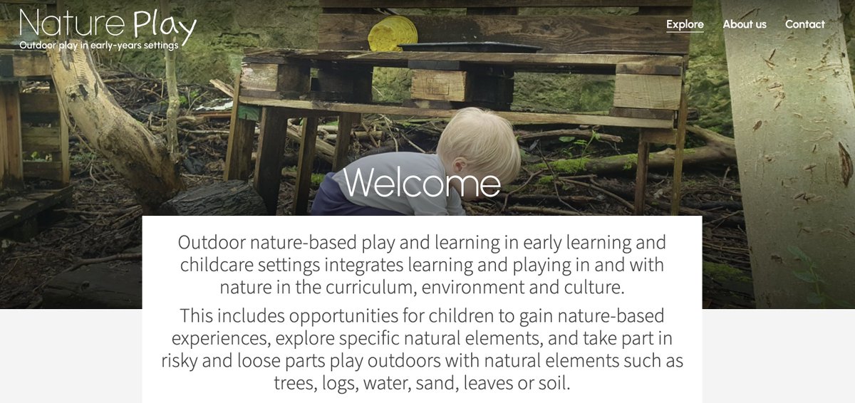 Improving Health (@thesphsu) on Twitter photo New #NaturePlay web tool developed by <a href="/theSPHSU/">Improving Health</a>
🧑🏫 For Early Years practitioners, nursery managers & providers
📌 Maps factors influencing outdoor play & their connections
🌱 Explores the benefits of nature-based learning in Scotland
🔗 nature-play.glasgow.ac.uk
#OutdoorLearning New #NaturePlay web tool developed by <a href="/theSPHSU/">Improving Health</a>
🧑🏫 For Early Years practitioners, nursery managers & providers
📌 Maps factors influencing outdoor play & their connections
🌱 Explores the benefits of nature-based learning in Scotland
🔗 nature-play.glasgow.ac.uk
#OutdoorLearning