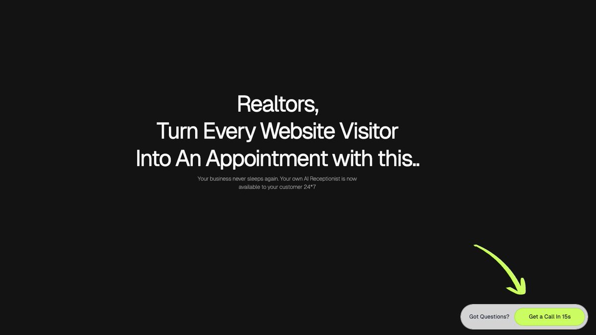 What's better that just a very simple product that just works? 

One click install a small widget in your website which becomes a 24*7 receptionist for your business. 

Solution doesn't matter problem does... 
A lot of website visitors are bounced, because quick and efficient