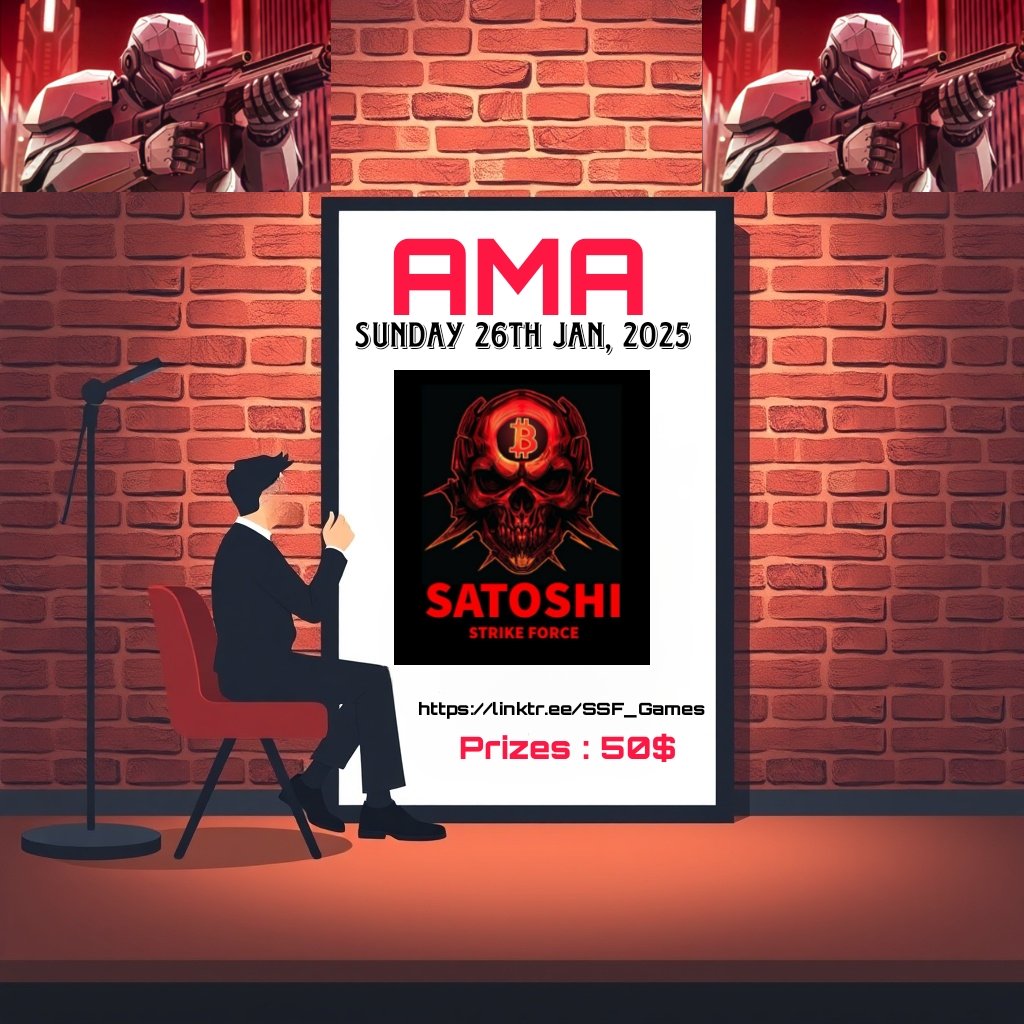 TheWiseAdapter's tweet photo. Facemelters is excited to host a live AMA with @ssf_games

Date: Sunday 26th January
Time: 3pm UTC

Prizes: 50$

Please like, RT &amp; JOIN:
https://t.co/amgqIQKFHq
Hosted at:
https://t.co/o85MOCm2gO https://t.co/4yF9Xzu8Gj