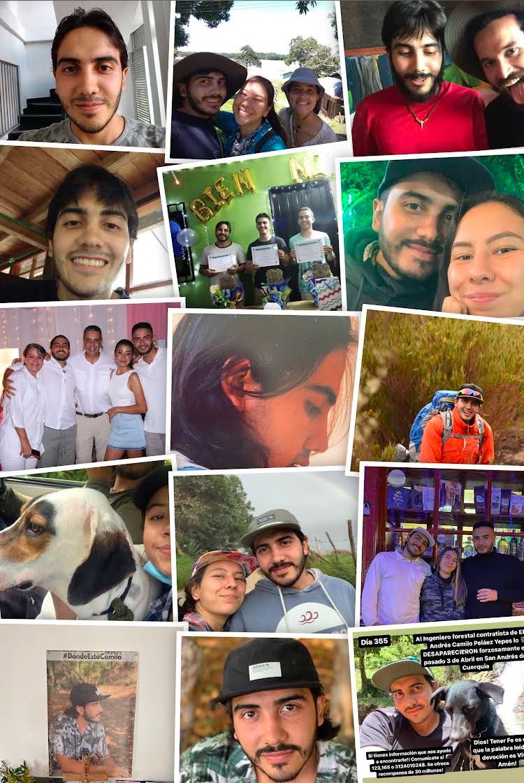 claoyepes's tweet photo. #DondeEstaCamilo #AndresCamiloNoAparece Dios 1.019 días! La vida no vale nada! Falta de Dios en los corazones! https://t.co/Wcd4PW6nGv