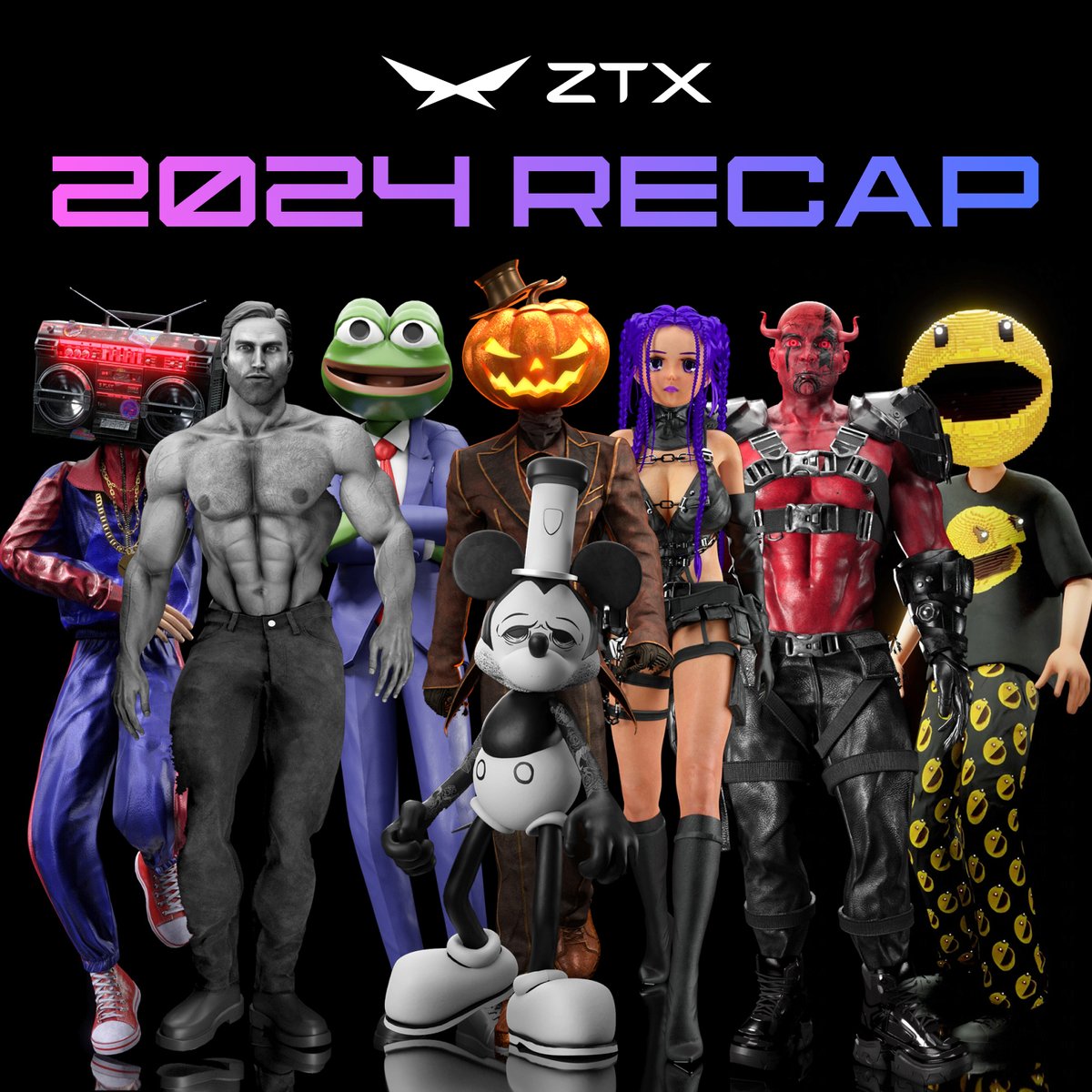 2025 is here, and the ZTX Mobile Game launch is getting closer! 🚀

But first, let’s look back at the milestones we achieved in 2024 and see what’s in store for the year ahead.

↓ ↓