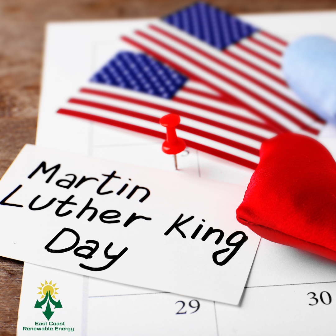 ECRenewable's tweet image. Honoring MLK Jr. Day with ECR ✊🏽

Today, ECR honors Dr. King’s vision of equality and justice by promoting environmental justice and sustainable living through renewable energy. 

Together, we build a legacy of justice and stewardship 🌟

#MLKDay #RenewableEnergy