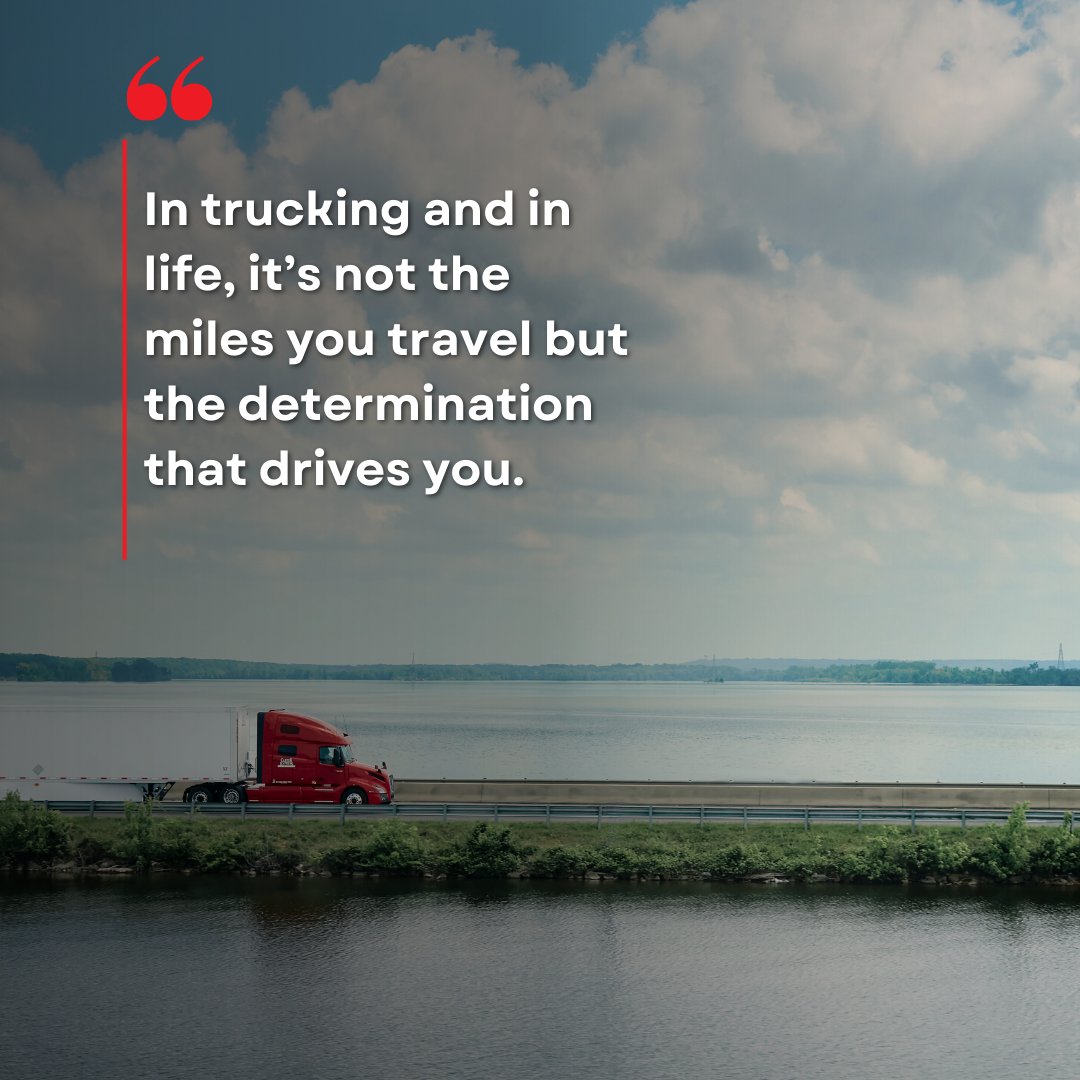 #MotivationMonday #CarterPride #Trucking #MovingForward