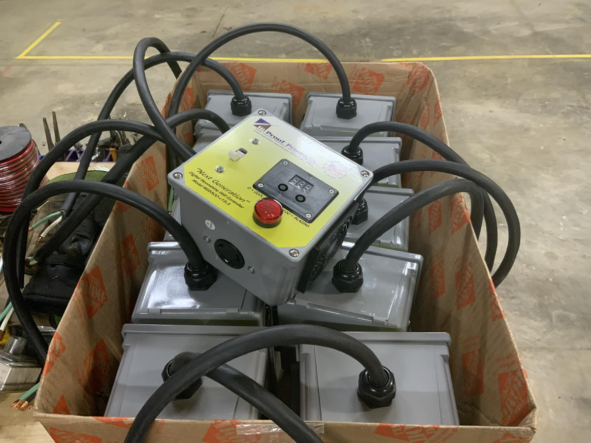 HiProofProducts's tweet photo. 5500 Watt Controllers ready for testing before packaging💥📦

Order yours today!
❌❌❌
Order today online! 🧾
⬇️⬇️⬇️⬇️
Hi Proof Products
330-752-3767
https://t.co/paUO3CCtE6
#coppermoonshinestills
#𝕞𝕠𝕠𝕟𝕤𝕙𝕚𝕟𝕖𝕣𝕤 #coppermoonshinestill #distillery #stilllife #distilling https://t.co/YhRjWMRDqR