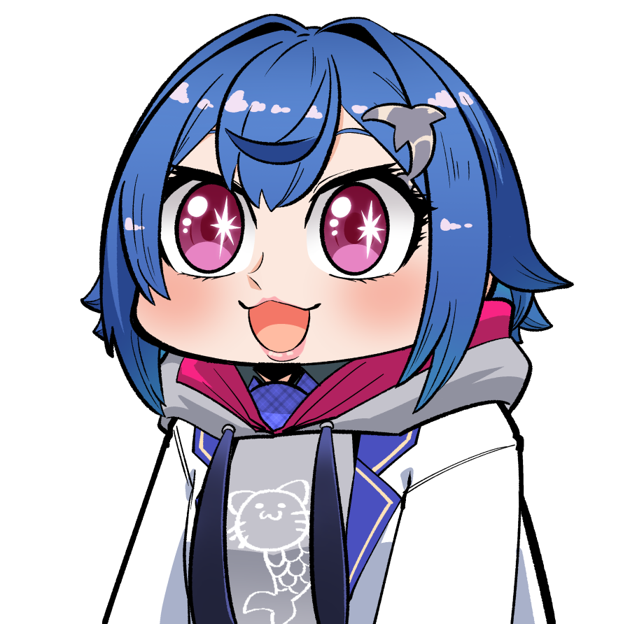 「新表情が凄い良かったのでリスペクトしていつもの構図で西園チグサさん描いた#ニシゾ」|221(ﾂﾂｲﾁ)同人作家VTuber@月一で電子同人誌制作中のイラスト