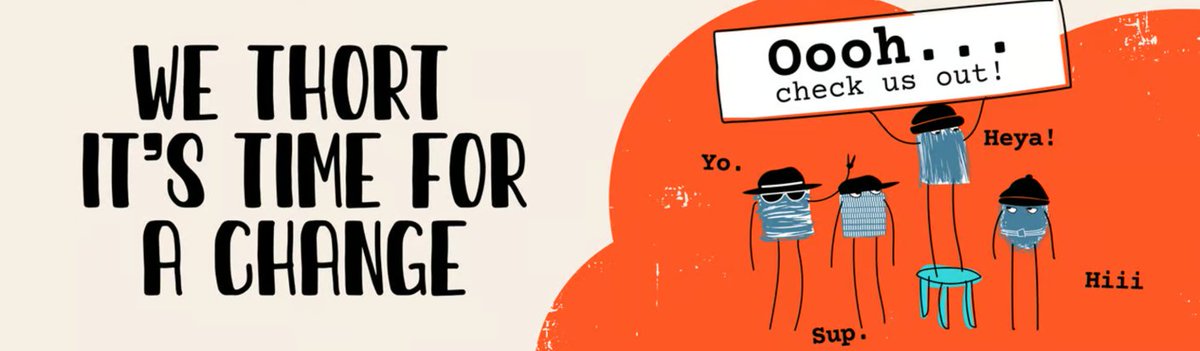 A1RetailMag's tweet image. thortful unveils a bold new look and playful brand characters to kick off 2025. Find out more ➡️ a1retailmagazine.com/latest-news/th… #retail #retailnews #thortful #rebrand