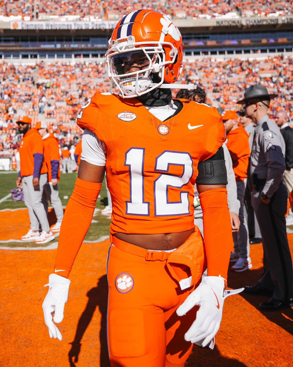 A 𝐂𝐥𝐞𝐦𝐬𝐨𝐧 man needs no introduction 🐅🐾