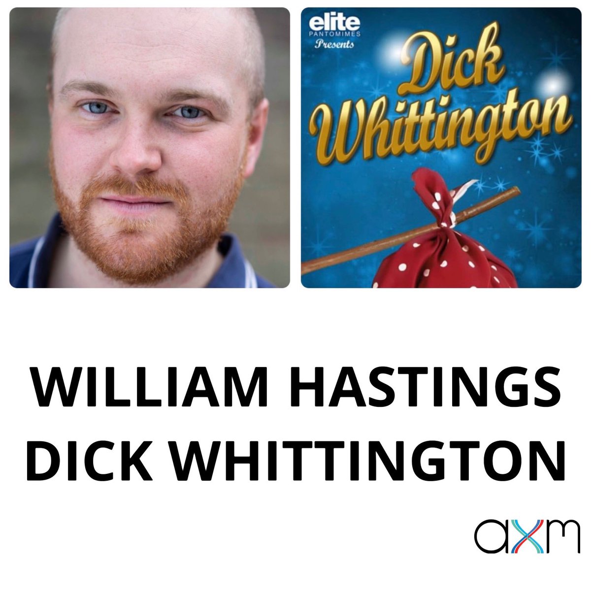 PANTO SEASON
William Hastings has been playing Sarah The Cook in Dick Whittington with Elite Pantomimes at the Artrix over the winter period to glowing reviews