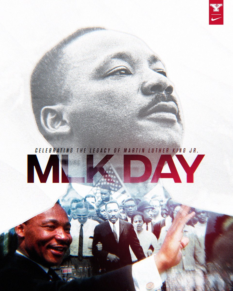Youngstown State Penguins (@ysusports) on Twitter photo โAn individual has not started living until he can rise above the narrow confines of his individualistic concerns to the broader concerns of all humanity.โ - Dr. Martin Luther King Jr.
Please join us in celebrating and honoring the life of Dr. Martin Luther King Jr.
#GoGuins๐ง โAn individual has not started living until he can rise above the narrow confines of his individualistic concerns to the broader concerns of all humanity.โ - Dr. Martin Luther King Jr.
Please join us in celebrating and honoring the life of Dr. Martin Luther King Jr.
#GoGuins๐ง