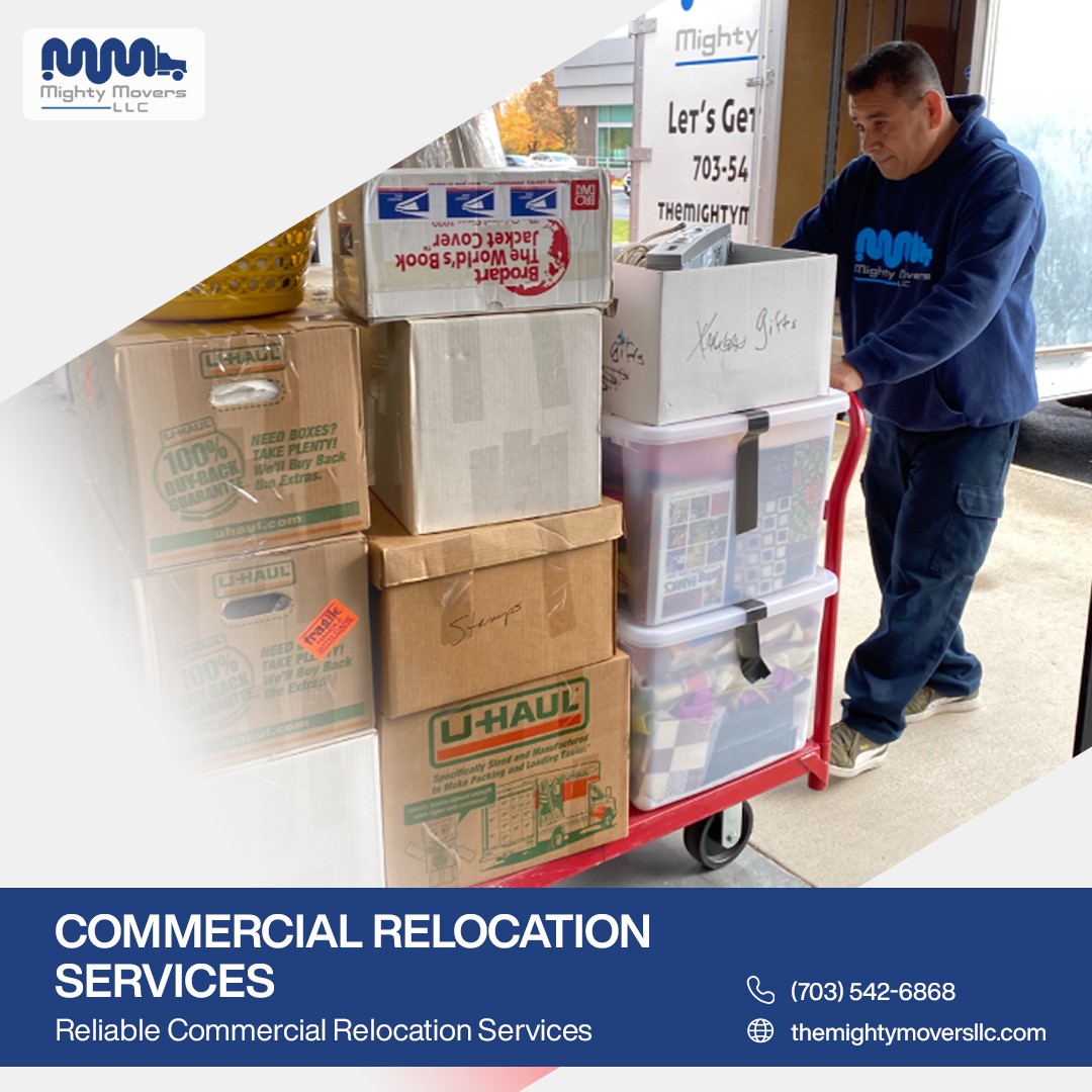 MightyMoversDMV's tweet photo. When it comes to commercial relocation services, trust us to handle your office move with professionalism and care.Get in touch with us today for a smooth office relocation!

#CommercialRelocation #OfficeMoving #BusinessMove #RelocationServices #OfficeMove #EfficientMove https://t.co/RR0t33GJrI