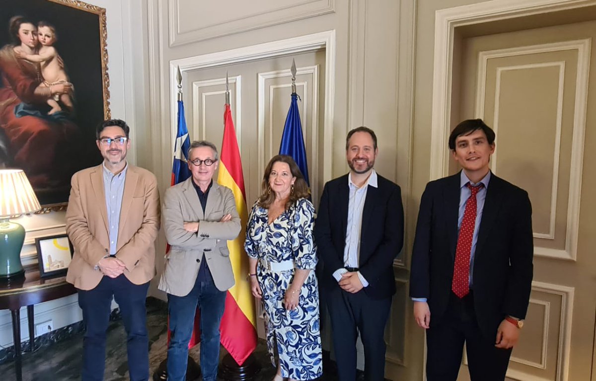 Embajada de España en Chile tweet media