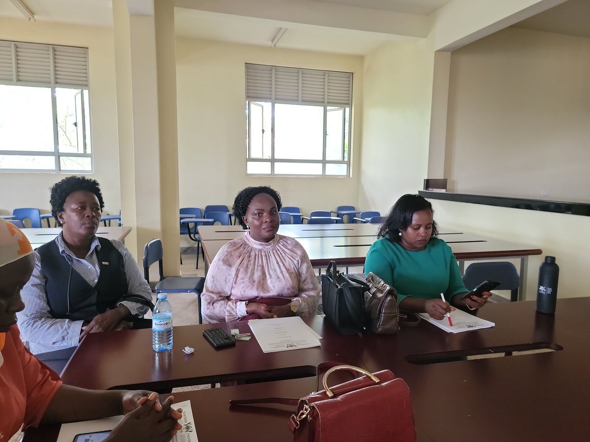 Principal <a href="/MakCAES/">Makerere University CAES</a> Prof <a href="/goret69/">Gorettie Nabanoga</a> &amp; staff, reps from Mak Internal Audit &amp; HRD, Head DARS rep &amp; Farm Manager <a href="/MUARIK1/">Makerere University Agricultural Research</a> witnessed the handover of the Office of Director <a href="/MUARIK1/">Makerere University Agricultural Research</a> from Dr Okello Cyrus Ongom to Dr Peter Ebanyat. Congz Dr Ebanyat &amp; thank you Dr. Okello for job well done.