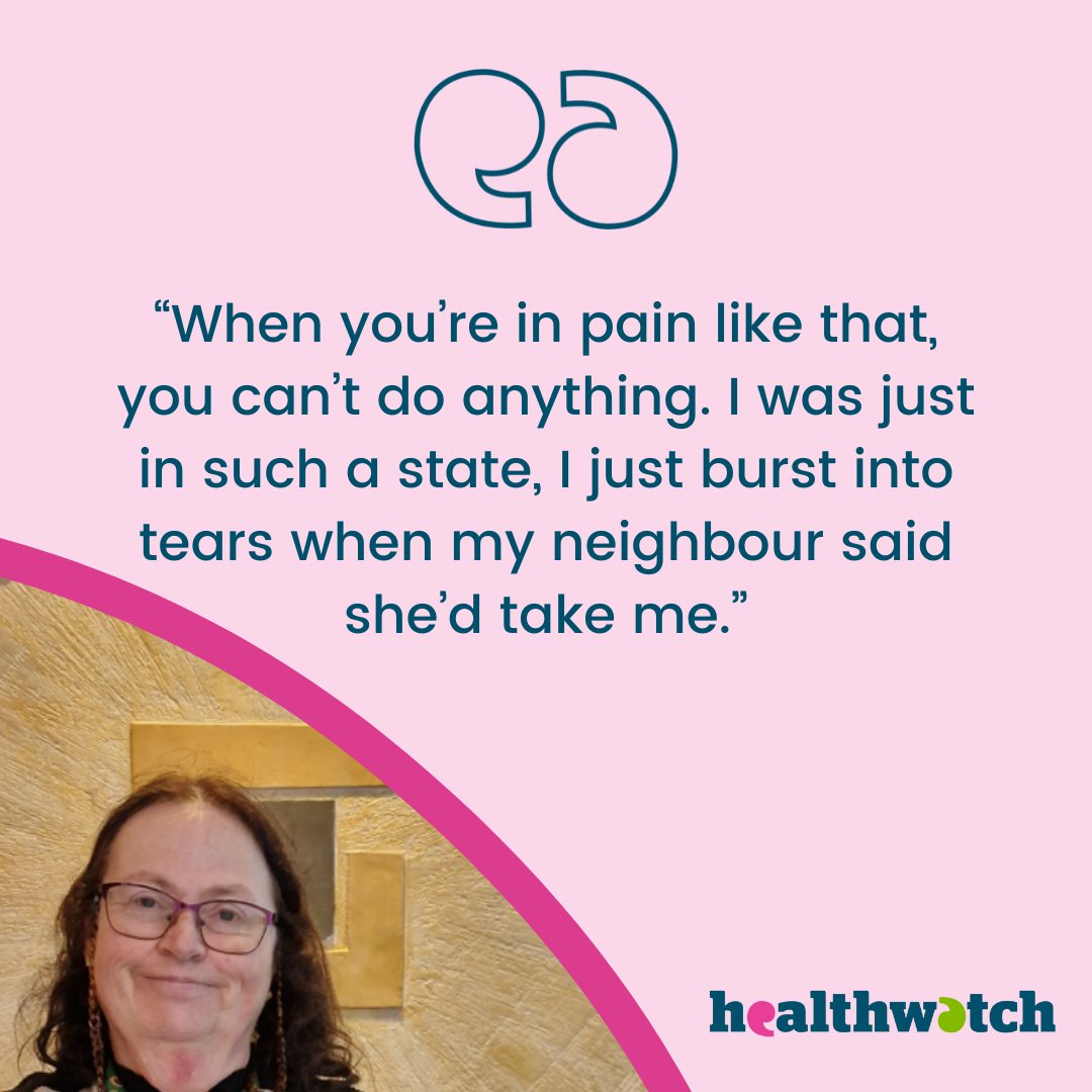 Healthwatch England tweet media