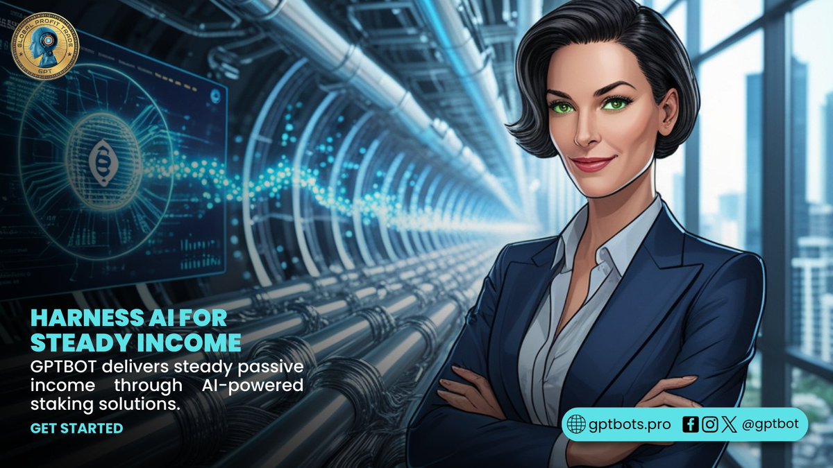 gptbottrade's tweet photo. Harness AI for Steady Income!

#GPTBOT #CryptoUtility #BlockchainTechnology #CryptoRevolution #BinanceSmartChain #UtilityPayments #DeFi #CryptoInnovation #SecureTransactions #TokenEconomy #CryptoCommunity #TokenBurn #DeflationaryToken #SmartContracts #UniversalAccess https://t.co/oAHYXCyF4d