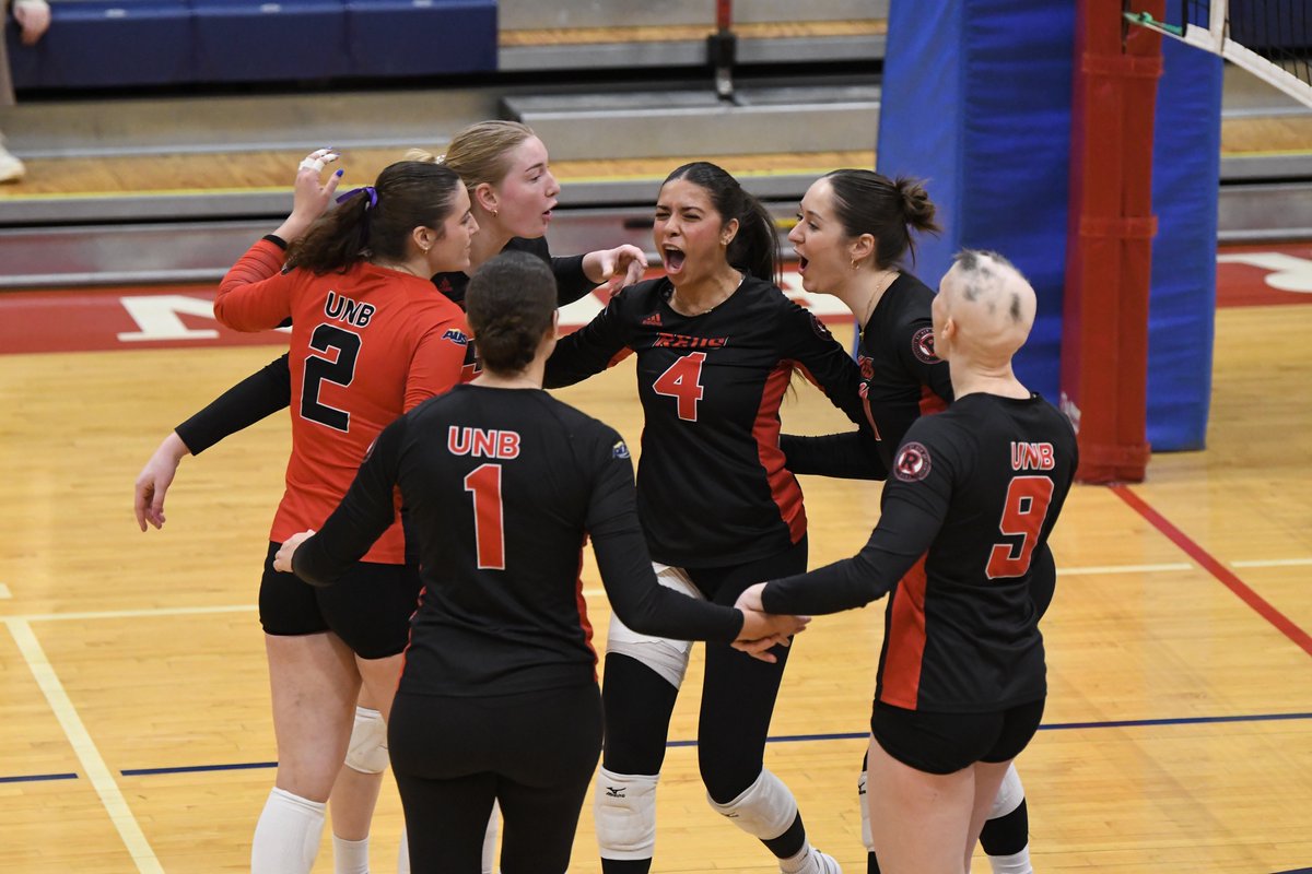 WVB: <a href="/unb_wvb/">UNB REDS Women's Volleyball</a> scores weekend sweep at Acadia.

bit.ly/3C4Tlkp

#goredsgo