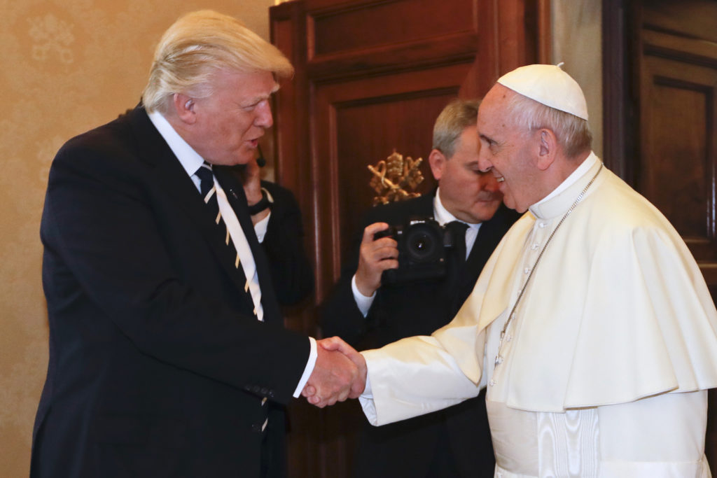 CatholicHerald's tweet image. Pope Francis has sent a special inauguration telegram to Donald Trump. The Pope said: “I offer cordial greetings and the assurance of my prayers that Almighty God will grant you wisdom, strength and protection in the exercise of your high duties.” 

✍️ Elise Ann Allen…