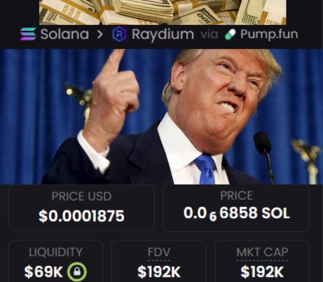 I gave you $TRUMP at $42M and it made 182x
I gave you #MELANIA at $60M and it made 100x

A new 100x gem has been discovered

The market cap is so low right now that I can't share publicly.
I'll send the CA via DM to those who show interest.

RT. Like. Comment.
