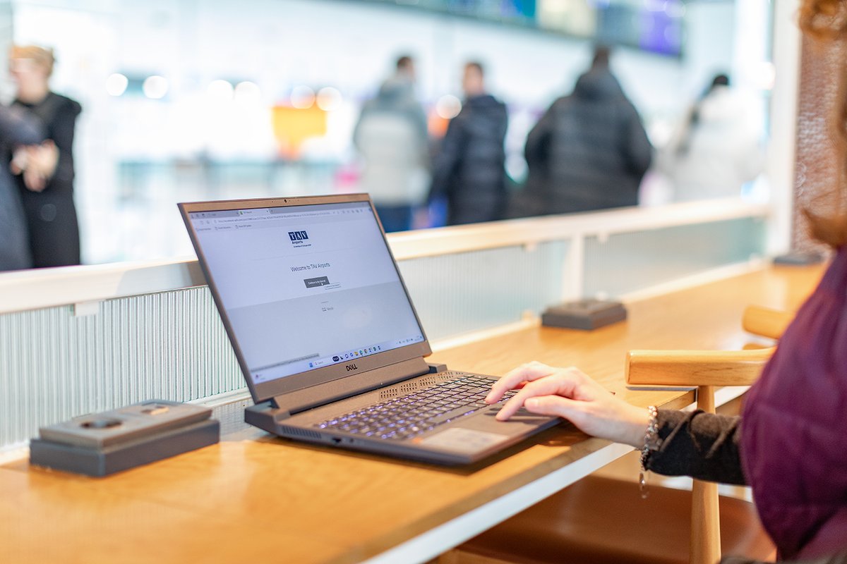 skopjeairport's tweet photo. 🛜 Need a Wi-Fi? We've got you covered. Free Wi-Fi is available at Skopje International Airport. 
Follow the link to learn more.  https://t.co/fw2nGuvOZR   

#airportservicesandfacilities #airportservices #airportfacilities #stayconnected #PassengerTipsAndInfo https://t.co/R4mYf2mvjw