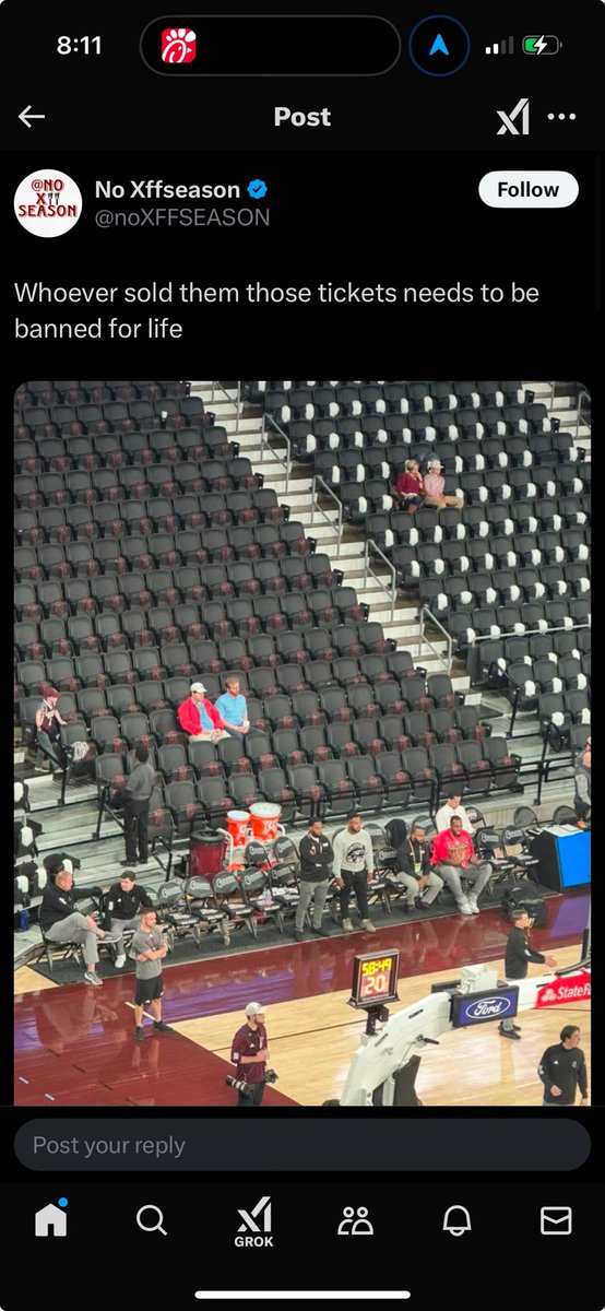 We were deep behind enemy lines Saturday night <a href="/NicholasCarr/">Nicholas Carr</a> <a href="/KeithCarterOM/">Keith Carter</a> <a href="/CoachBeard/">Chris Beard</a> <a href="/OleMissMBB/">Ole Miss Men’s Basketball</a>