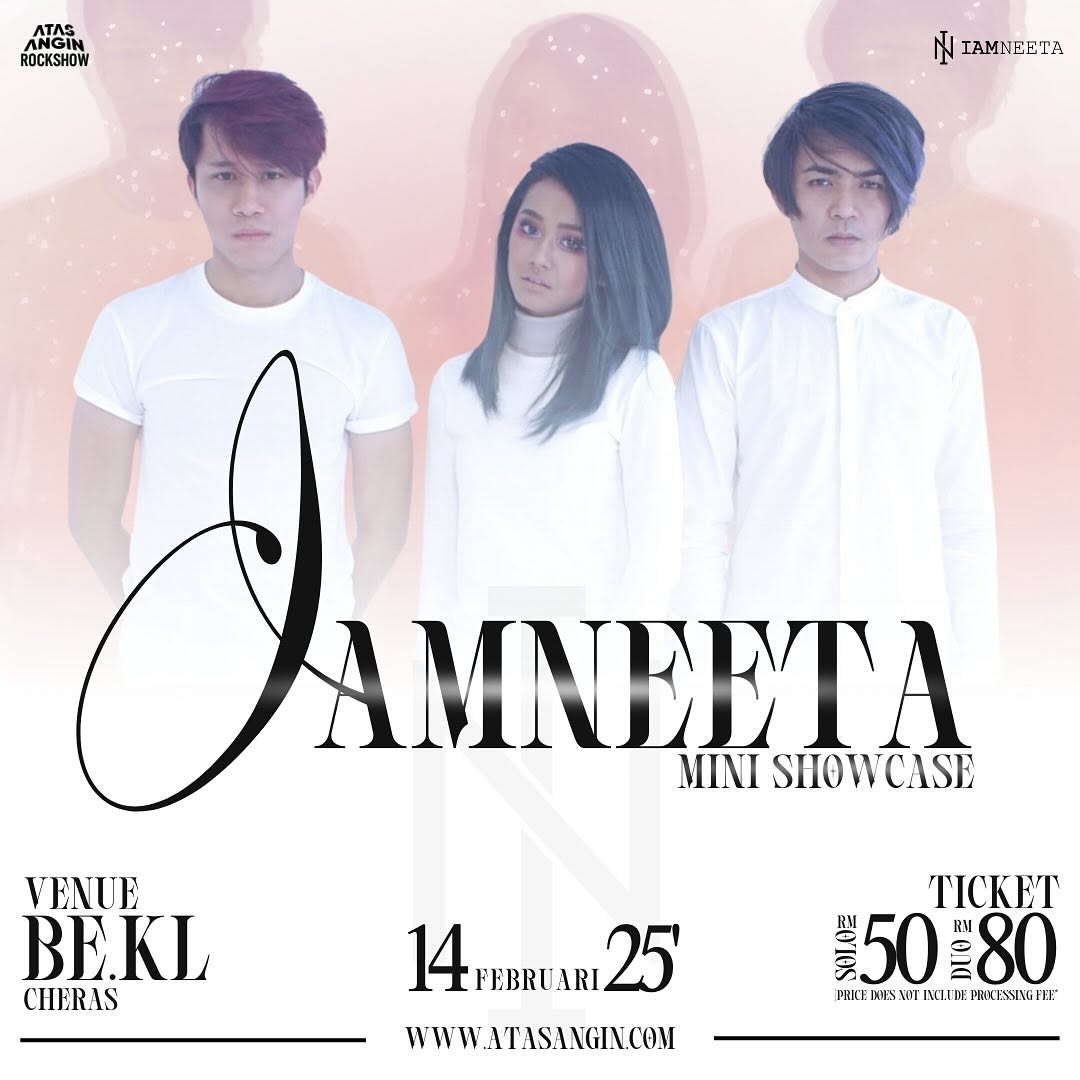 IamNeeta announces their mini showcase happening this coming Valentine's Day, 14th February 2025 at BE.KL Cheras, Kuala Lumpur.

Tickets are available for sale now at atasangin.com .