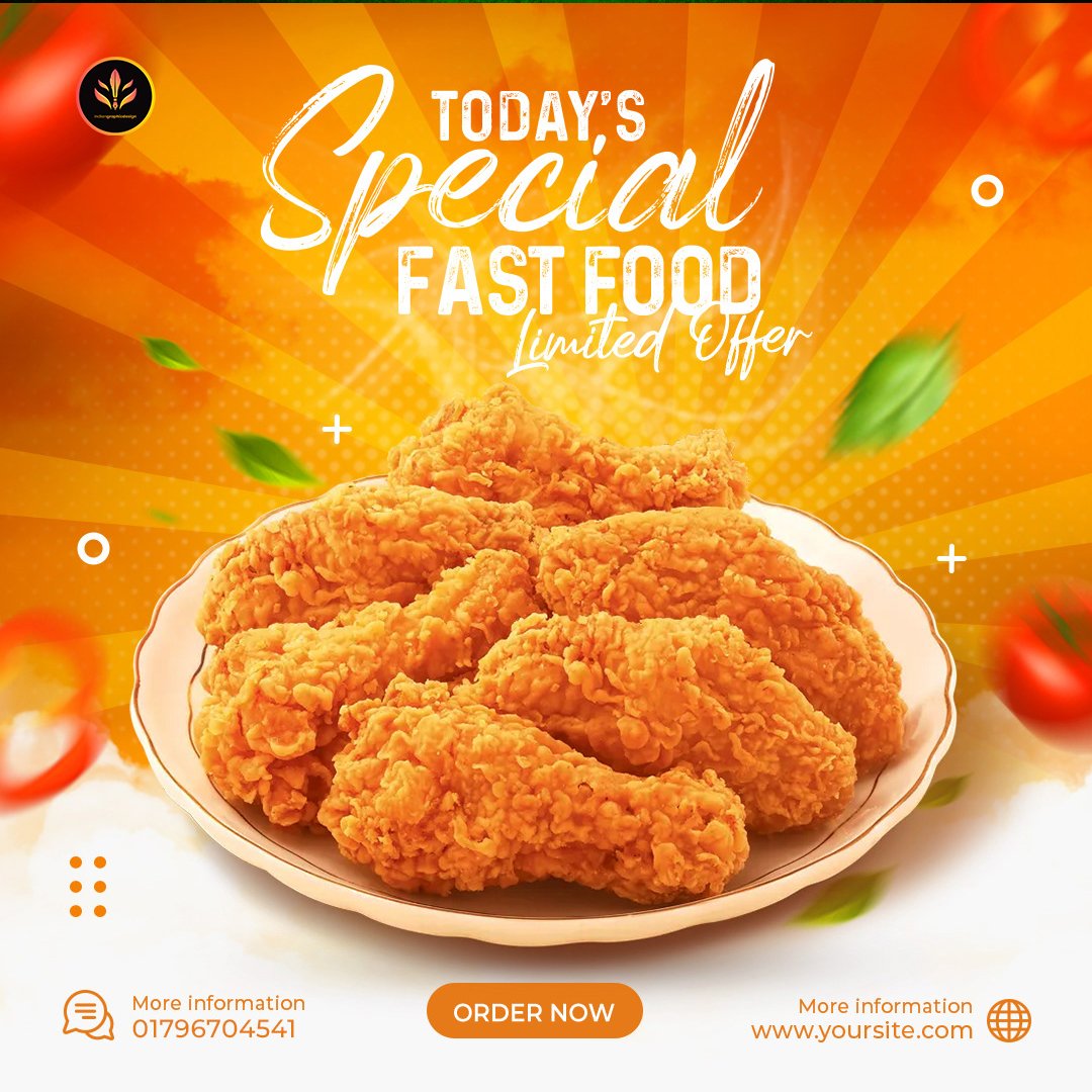 surya_designerr's tweet photo. Created this delicious-looking chicken lollipop design in Photoshop! Added some vibrant color corrections and enhanced the details for a mouthwatering look. Can’t wait for you to try this design! 
#FoodArt #Photoshop https://t.co/XEmhX46MVb