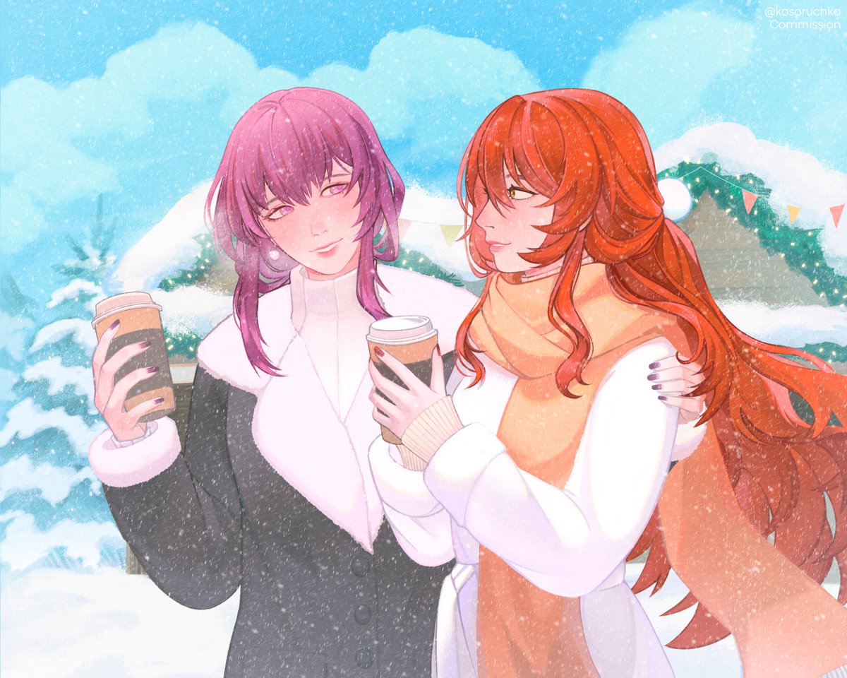 #Kafhime #Kafka #Himeko #hsr  
Commission ❄