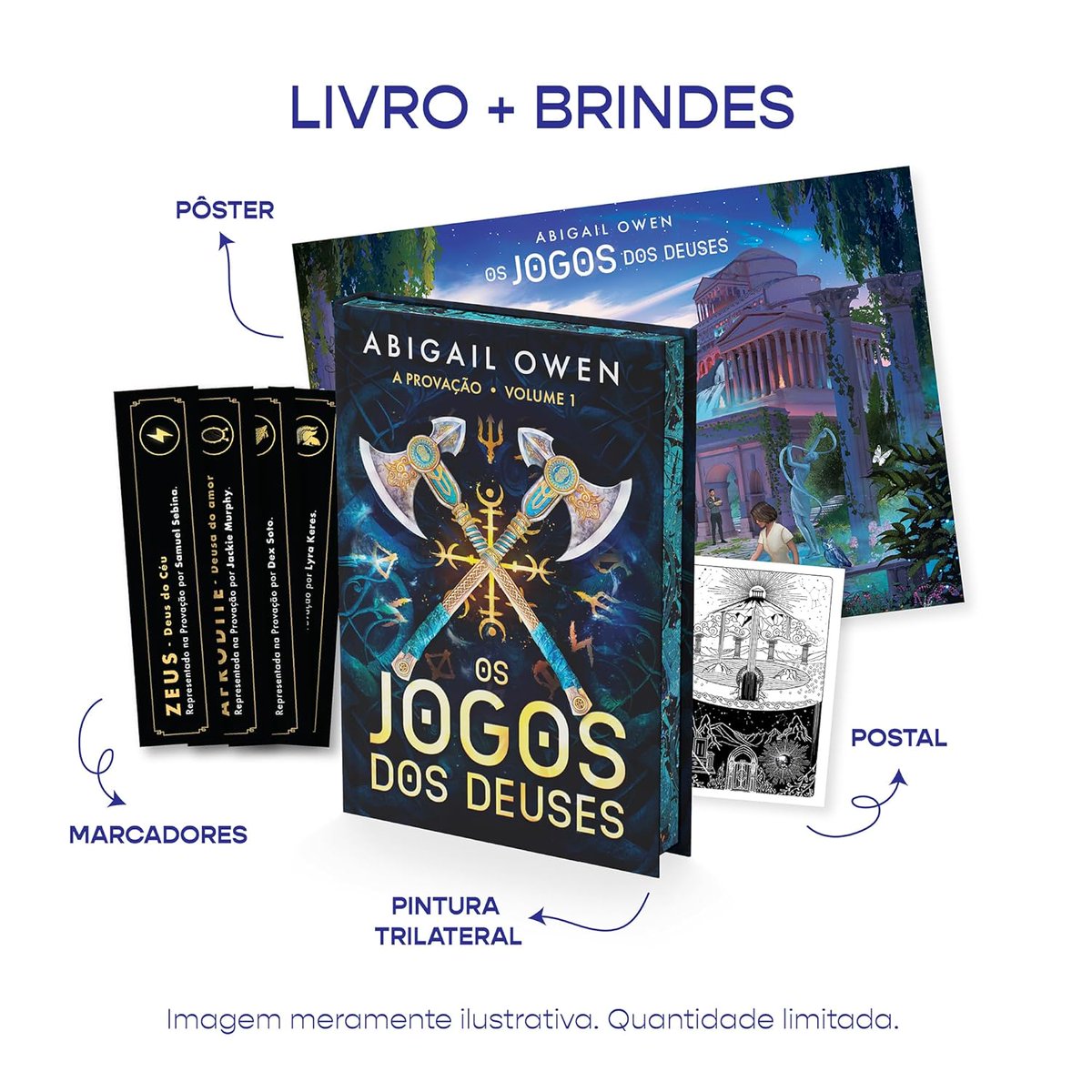 "Os Jogos dos Deuses", de Abigail Owen, está em pré-venda pela <a href="/EditoraParalela/">Editora Paralela</a> 

Treze deuses.
Treze campeões.
E infinitas chances de morrer

Lançamento em Abril
amzn.to/4hlP0Iu