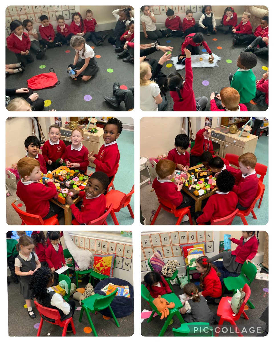 The Reception children have blown us away with their wonderful imaginations! So much imaginative play going on today! The children also told their own story using props during our Tales Toolkit literacy session 👏🏻