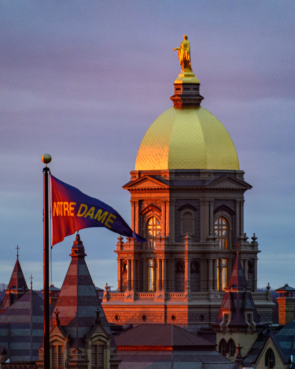 “Welcome to Notre Dame!”

It’s a phrase you hear often on gameday weekends. You might have met us through football, but let us tell you who we are and what we’re focused on as an institution.

A Thread 🧵