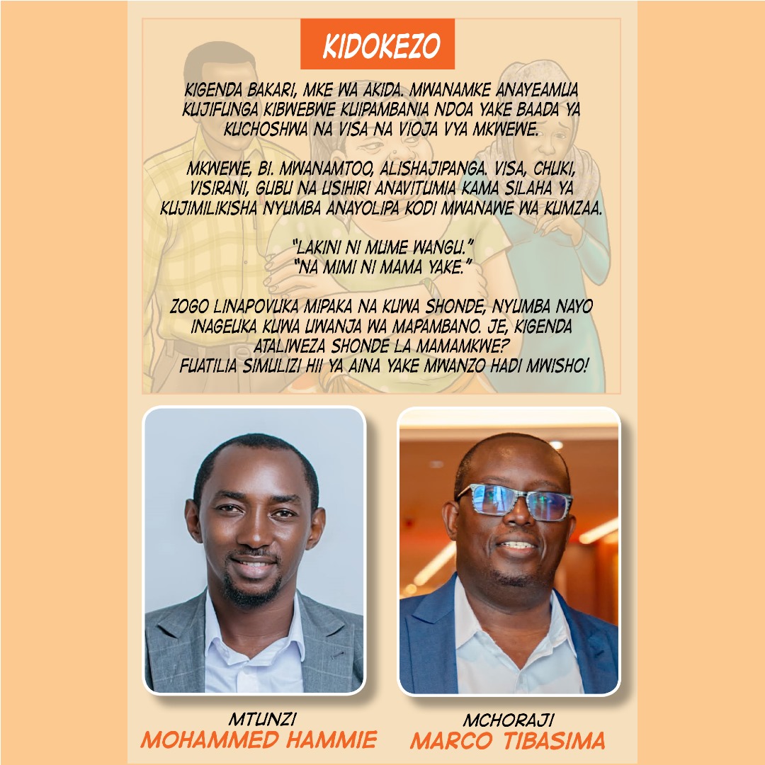 MarcoTibasima's tweet photo. @fumbokhanJr Soma mkasa huu wa SHONDE LA MAMAMKWE bila malipo kupitia Tibasima Comics App kila siku.
Pakua Tibasima Comics App hapa: https://t.co/aoJPGb4HAy https://t.co/l0A6CD2tWn