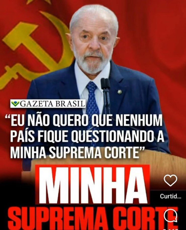 😡 É o dono do Brasil!