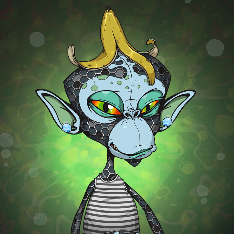 TheMadQueenEth's tweet photo. Our Genesis Collection launched in January 2022 🍌

The artwork, by WoW illustrators Stas &amp; Vlad, took the NFT market by storm and sold out in under 30 minutes

In May 2022, a new team was elected and pivoted to 3d https://t.co/y5CJGhs1bc