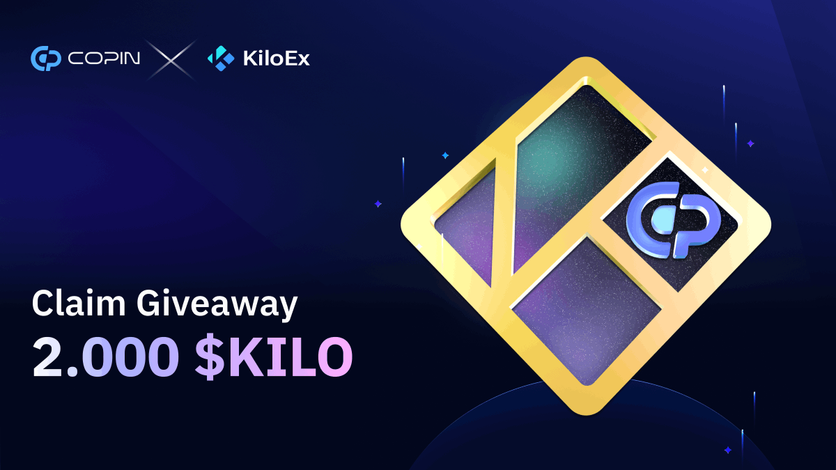 Copin_io's tweet photo. We’ve teamed up with @KiloEx_perp to bring you full data insights from KiloEx across 4 chains with +200k trader profiles. Trade smarter and analyze your performance like never before.

🎉Exciting giveaway: 2,000 $KILO (100 winners)

Up for grabs with simple tasks:
• Like & repost
• Follow @KiloEx_perp & @Copin_io
• Comment your $KiloEx profile (via #Copin link) for extra chances.

⏳Ends: Feb 4th, 2025

More details below - don’t miss out! 🚀
