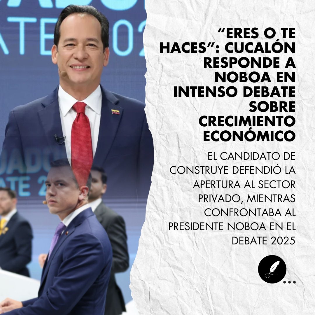 El Debate Presidencial 2025 vivió momentos de alta tensión durante el bloque dedicado al crecimiento económico y la generación de empleo. Henry Cucalón, candidato de Construye-Lista 25, se destacó al proponer medidas para reactivar la economía, defendiendo una alianza estratégica