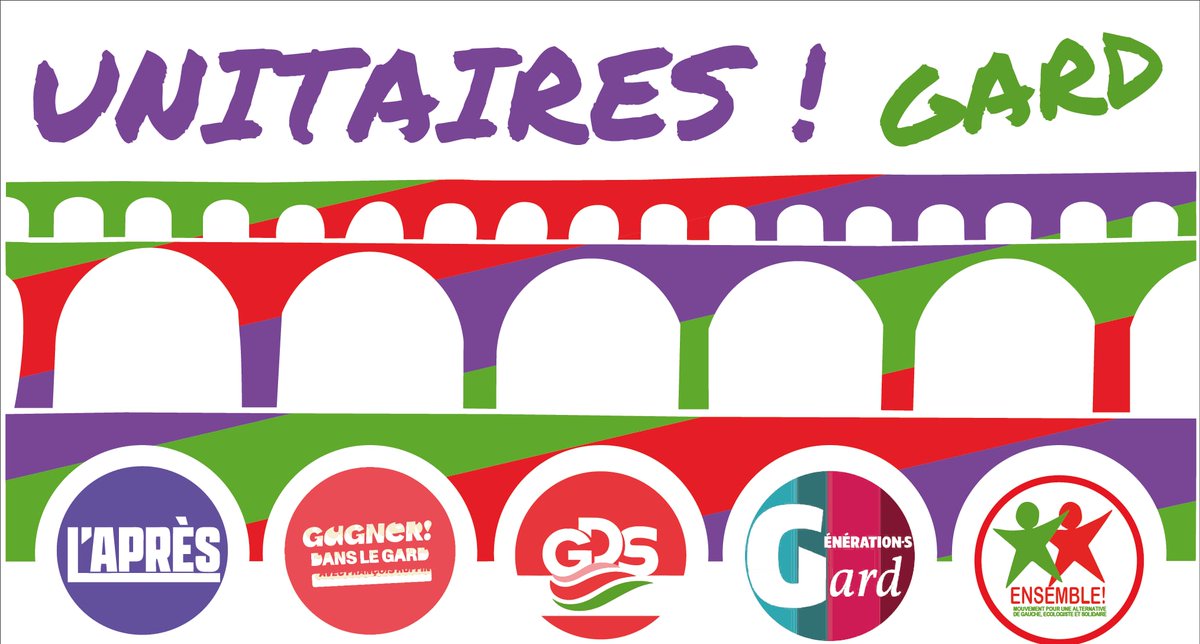 SbastienEspagn1's tweet photo. Heureux de vous annoncer la naissance de #Unitaires Gard parce que l'union n'est pas une option !
@MidiLibreAles @objectifgard @icigardlozere @LaMarsAles
@GazettedeNimes https://t.co/HiVfi7rJru