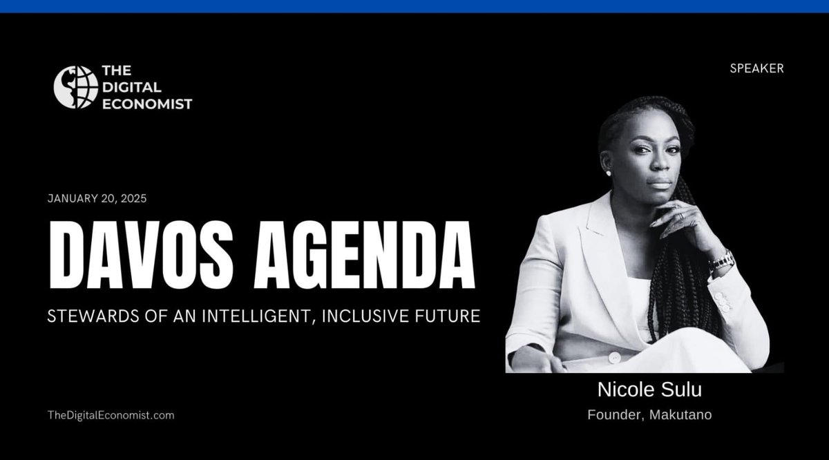 Introducing myself as 'Makutano from DRC' at Davos fills me with pride.

L’Afrique est le futur, et la RDC#drcforward en est la clé. À l’heure de la 'collaboration pour l’ère intelligente,' l’Afrique doit passer de la promesse à l’accomplissement, de l’ombre à la lumière, et