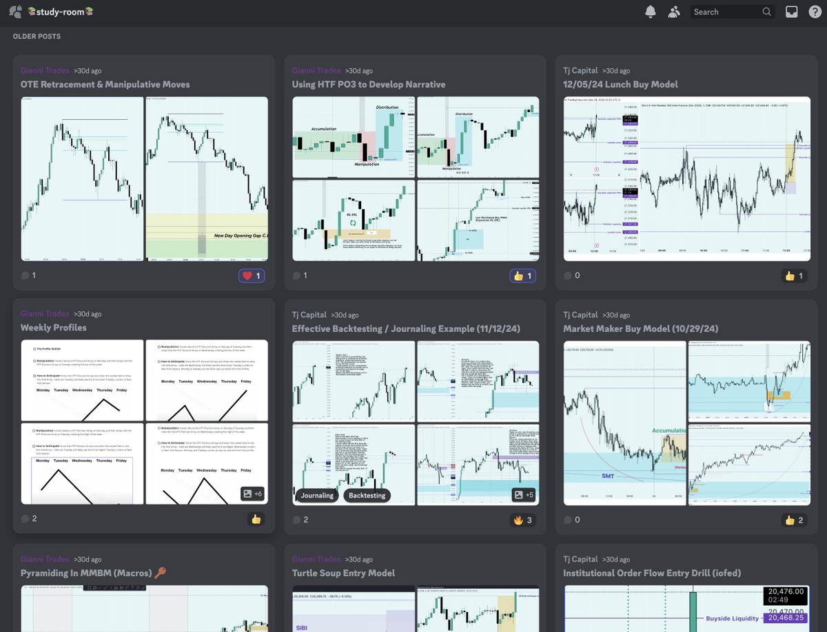 RoyaltyTrading's tweet photo. Our continuously growing study room is an excellent place to dive into trading concepts, theories &amp; algorithmic signatures to expand your understanding of price action and increase your confidence in engaging with markets. https://t.co/MwDC32rGxc