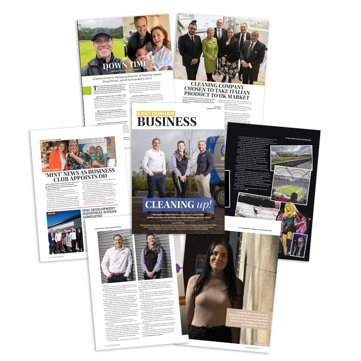 You can read all issue of East Durham Business magazine, which we produce in partnership with A.S. Design, on the eastdurhambusiness.co.uk website!