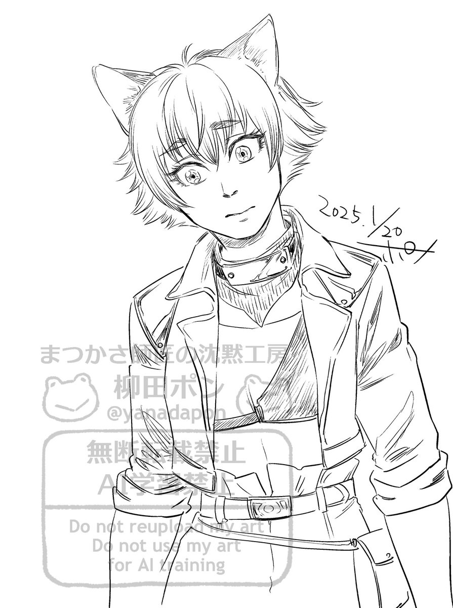 新作師弟漫画のキャラ。気の弱いネコ耳冒険者の女の子。
#創作 #オリジナル 