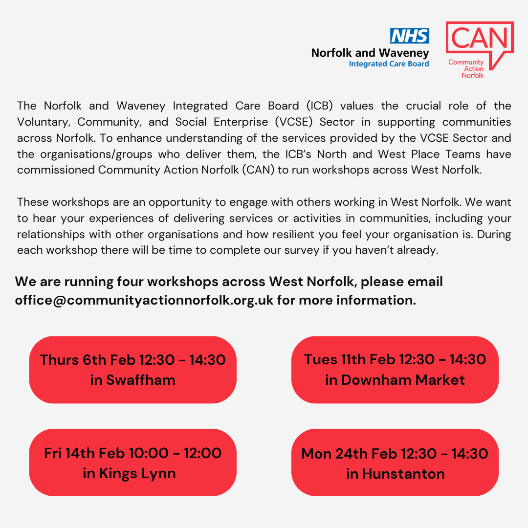 Community Action Norfolk tweet media