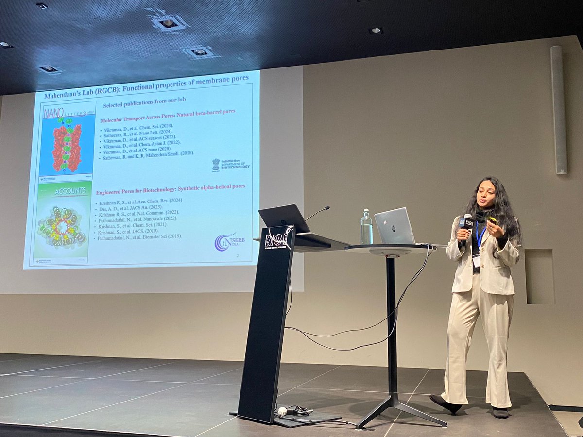 Neilah Firzan talking about Fabrication of Mirror Image Nanopores at Molecular and Cellular Level #SMPS4