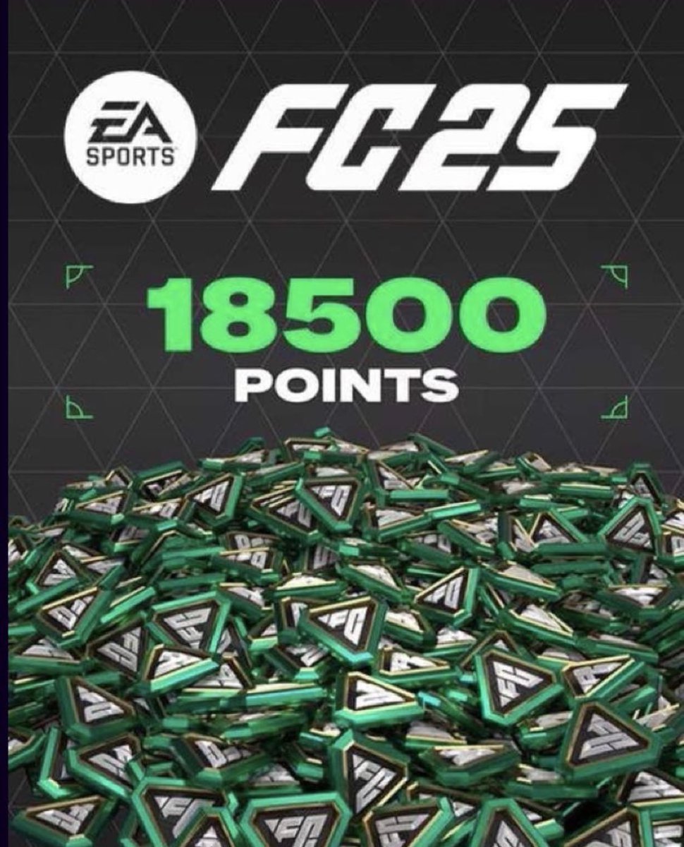 FC26Giveaway's tweet photo. 🔵TOTY GIVEAWAY!🔵🔵

18.5K fc points giveaway ! 

To have a chance of winning 

- Like and retweet 
- Follow me @FC25Giveaways and @MarcFUTTrader 
- Comment down your platform 👇

#FC25 #EAFC25 #toty https://t.co/9dTULFjsww