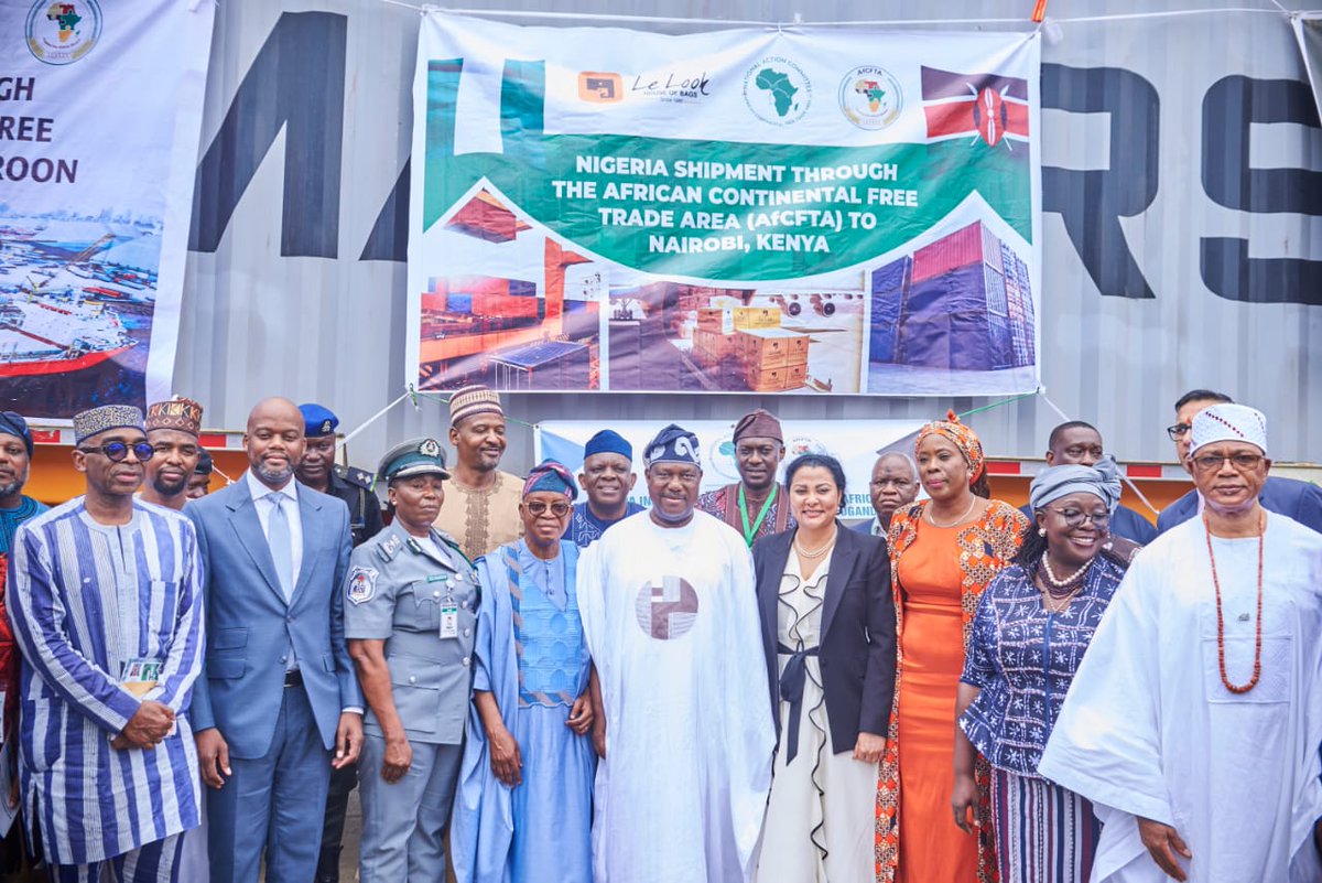 Historic: Nigeria’s First AfCFTA Export arrives Kenya.

Nigeria’s first shipment under the African Continental Free Trade Area has arrived at Mombasa Port, Kenya.

punchng.com/nigerias-first…

<a href="/AfCFTA/">AfCFTA Secretariat Official</a> #AfCFTAforNigeria