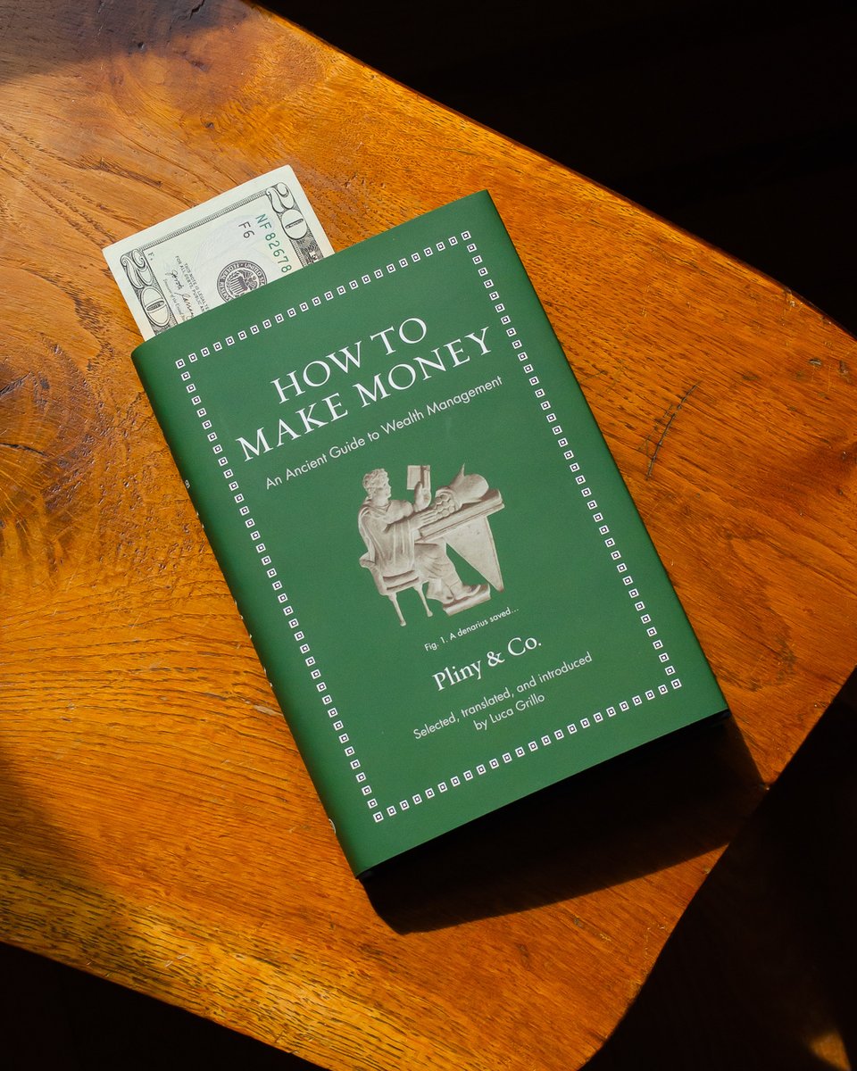 PrincetonUPress's tweet image. Tomorrow (January 21) at 6 pm EST: The @Paideiainstitut welcomes Luca Grillo for a presentation on his recent publication, How to Make Money: An Ancient Guide to Wealth Management. This event is presented in partnership with Citco.
RSVP here: hubs.ly/Q0332M0N0