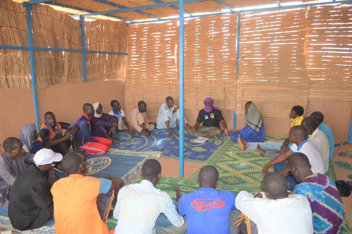 In #Niger, Boubacar Tahirou, displaced due to insecurity, is empowering his community as a <a href="/RESCUEorg/">IRC - International Rescue Committee</a> facilitator.

He educates and engages men in conflict-affected areas, helping them become leaders in the prevention of gender-based violence against women and girls.